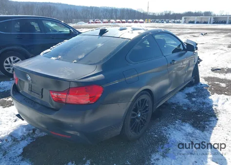 2015 BMW 428I from USA, damaged, VIN WBA3N3C52FK234240